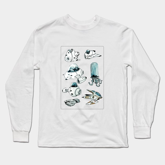 Let's fly Long Sleeve T-Shirt by INKSPACE